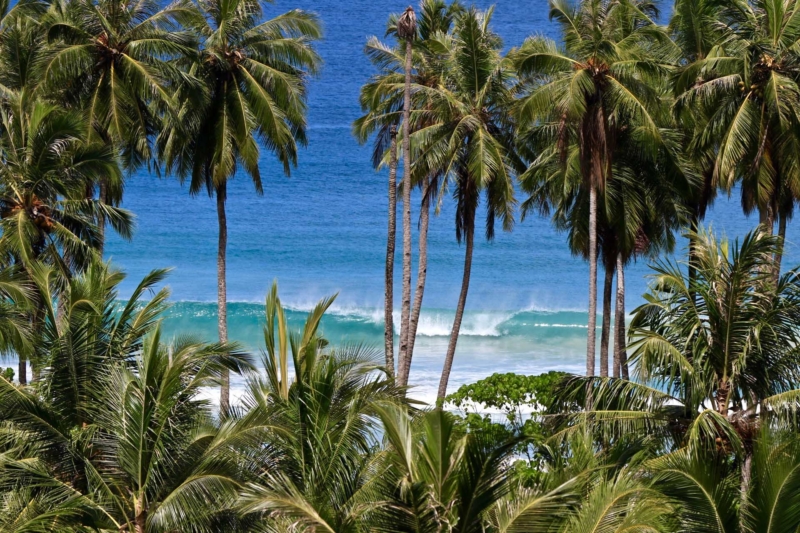 Beach break- one of the types of surf breaks in the Mentawai Islands