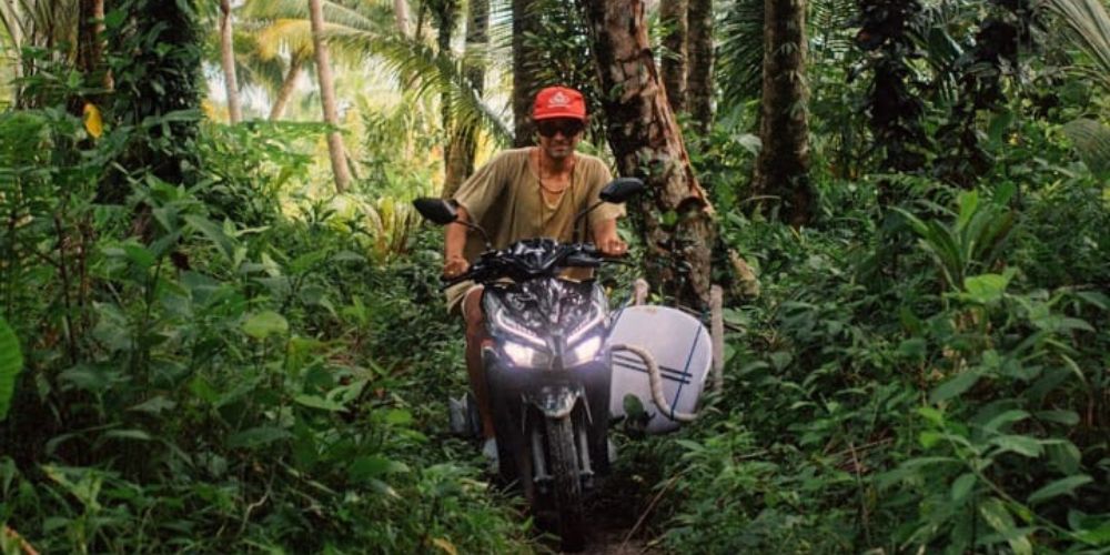 Jungle ride in Mentawai