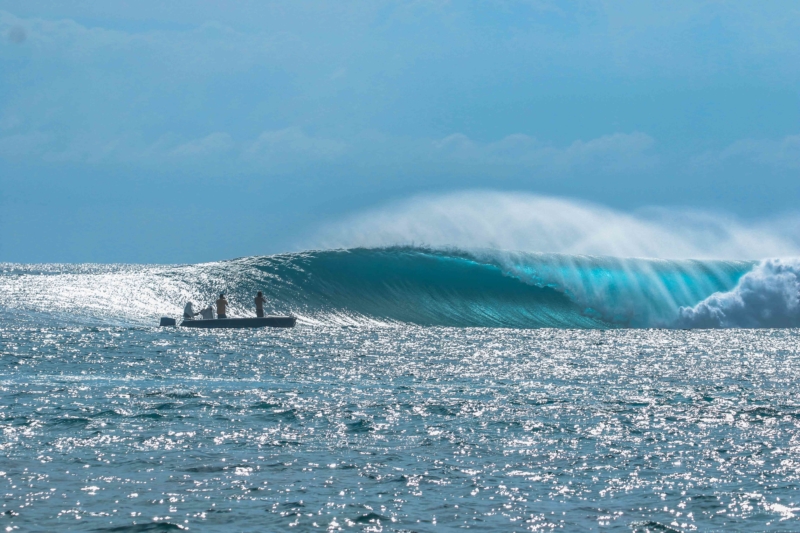 Lance's right (HT's)- one of the types of surf breaks in the Mentawai Islands