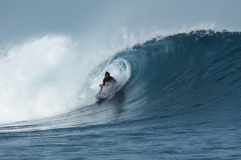 Lances left surfing resort